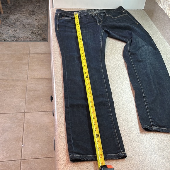 👖Converse One Star The Skinny One Star Women’s Size 14 Low Rise Premium Denim - Picture 11 of 14